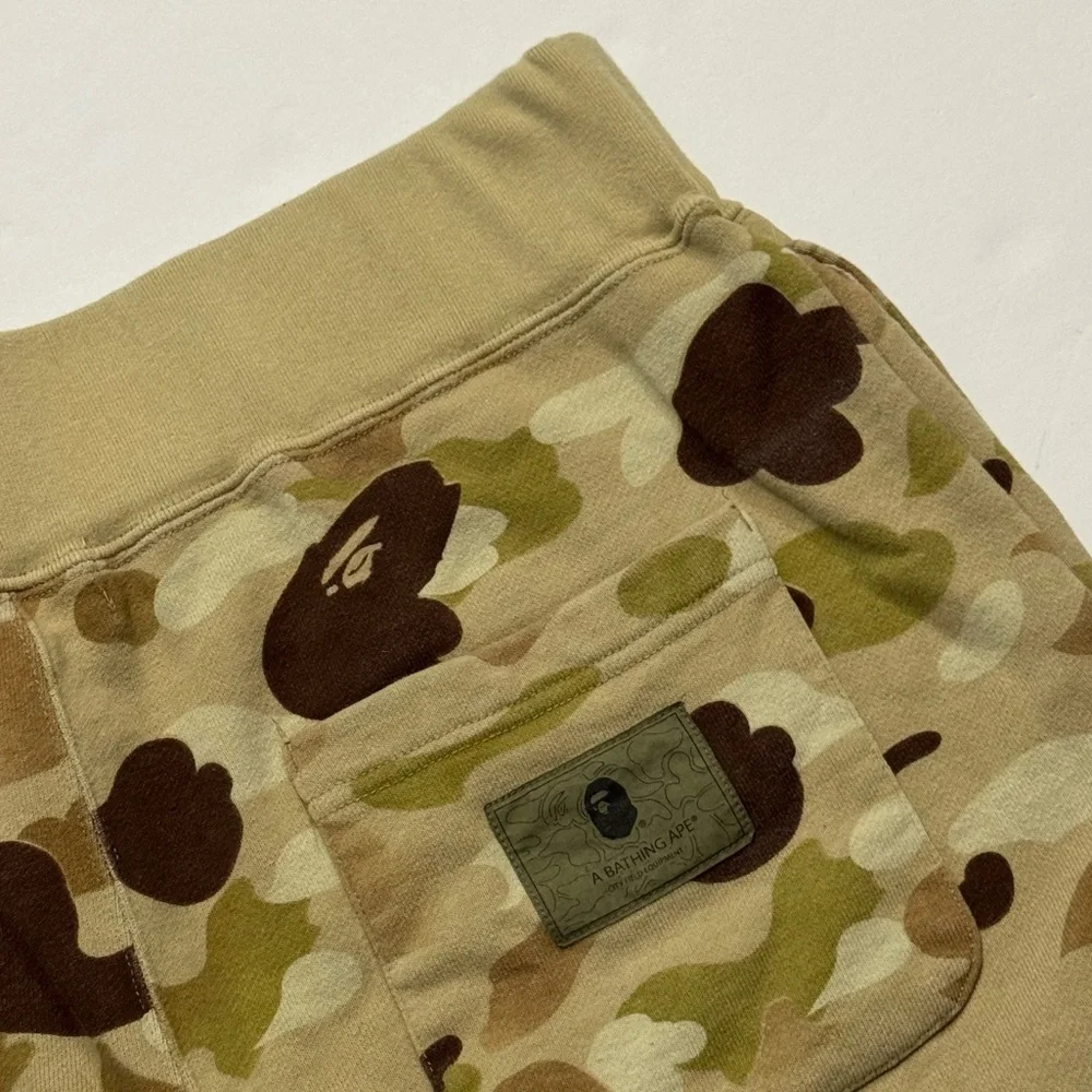 A Bathing Ape Bape Desert Camo Shorts